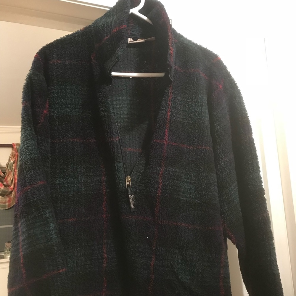 Fleece Pullover Zip Up - image 1